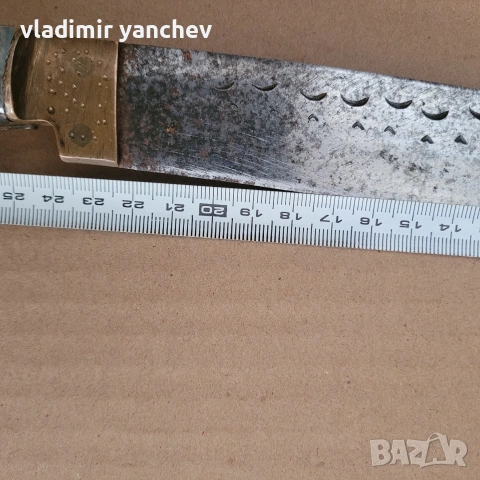 нож Български, снимка 2 - Антикварни и старинни предмети - 53785499