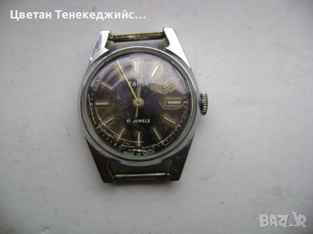 Продавам 5 дамски и 5 мъжки руски механични часовника, снимка 5 - Антикварни и старинни предмети - 40255160