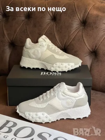 Hugo Boss Дамски Маратонки👟Дамски Спортни Обувки Хуго Бос - Налични Различни Цветове Код E165, снимка 5 - Маратонки - 50237520