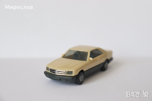 HERPA H0 1/87 MERCEDES BENZ 560 SEC КОЛИЧКА КАМИОН МОДЕЛ, снимка 3 - Колекции - 52949380