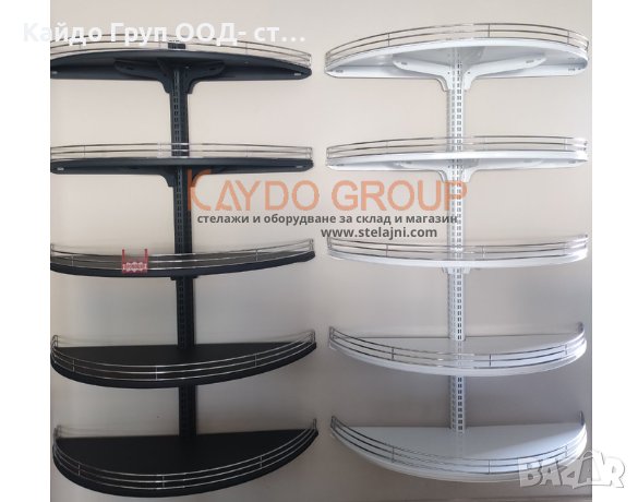 Овални рафтове и колони за окачване на стена или на каса, снимка 7 - Стелажи и щандове - 36947761