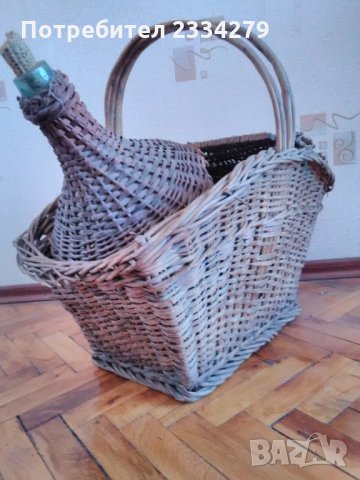 Автентичен кошник и дамаджана за декорация към битова къща., снимка 7 - Антикварни и старинни предмети - 35690303