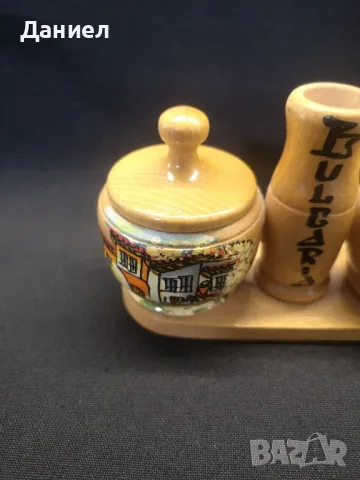 Етно пиперник и солница, снимка 2 - Антикварни и старинни предмети - 48937860