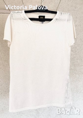 Блуза-тениска MADELEINE вискоза и памук, снимка 2 - Корсети, бюстиета, топове - 41352240