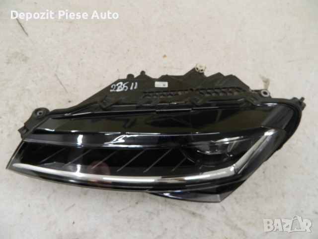 Ляв FAR Skoda Superb 3 facelift Full LED Crystal Lighting, 2019, 2020, 2021, 2022, 2023, оригинален , снимка 5 - Части - 52059630