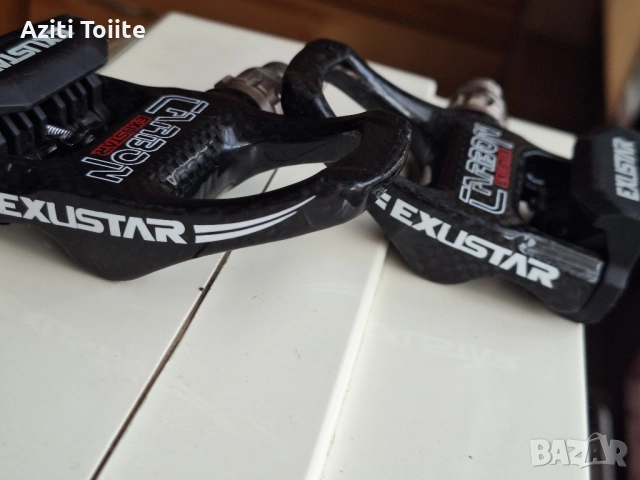 спортни шосейни педали Exzustar carbon