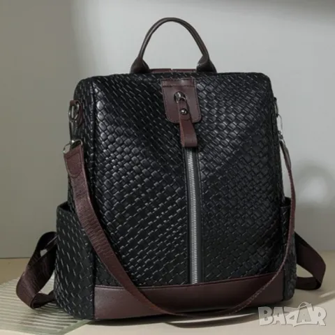 Дамска чанта-раница Vila Black, снимка 1