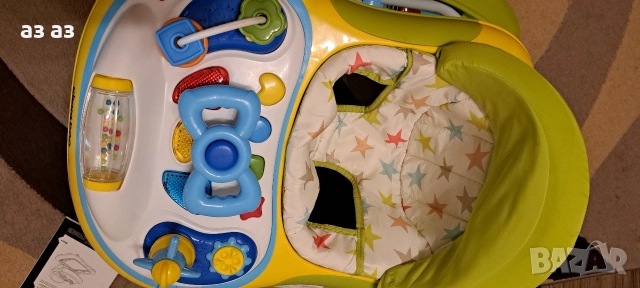 Kikka boo rocking star 2в1- проходилка и люлка, снимка 7 - Проходилки - 52809686