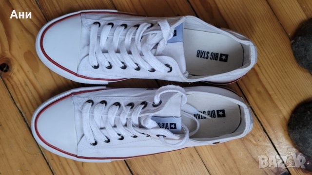 Нови бели кецове 39 номер, снимка 6 - Кецове - 39142659