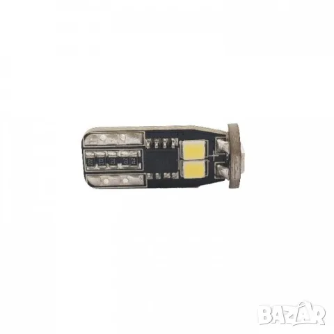 LED крушки T10 12V 6000K 6 SMD 2 броя, снимка 2 - Аксесоари и консумативи - 55865094