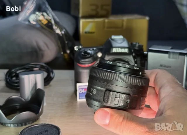 Nikon D7100 + Nikon AF-S DX Nikkor 35mm f/1.8G – комплект, снимка 15 - Фотоапарати - 55930552