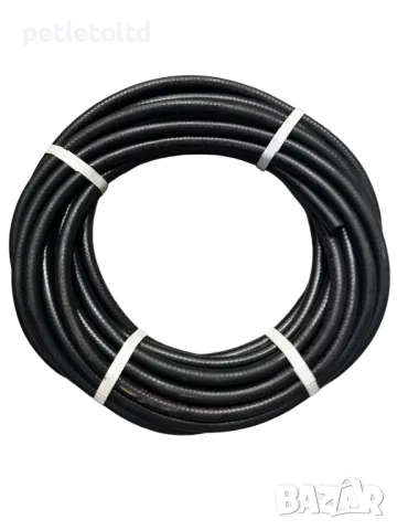 Маркуч ЗА МИНЕРАЛНИ МАСЛА гумено-текстилен с вътрешен отвор Ф 10 мм / 20 метра