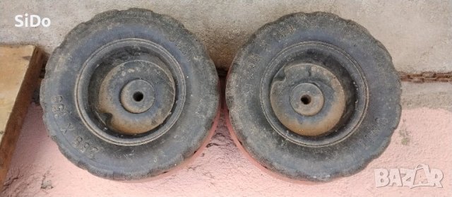 2 броя пластмасови колела 26/15см