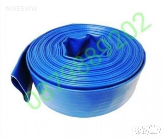 Плосък маркуч, РЪКАВ 1,2,3,ЦОЛА!--50метра, Маркуч за поливане