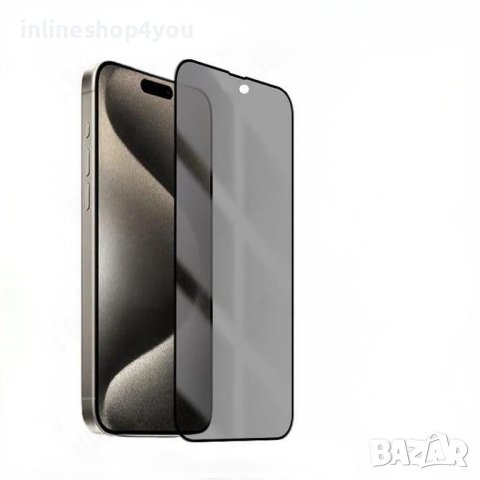 Матов Privacy Хидрогел Протектор за Дисплей за Apple iPhone 15 | 15 Pro | 15 Pro Max | 15 Plus, снимка 2 - Фолия, протектори - 42334298