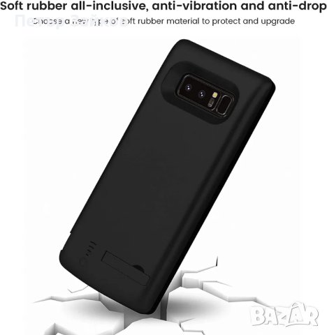 Калъф с батерия HiKiNS за Galaxy Note 8 - 6500mAh, снимка 1 - Външни батерии - 41772000