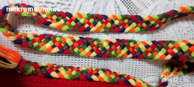 Торба, етно стил, ръчно плетиво, за народна носия, декорация , снимка 6 - Други - 51993404