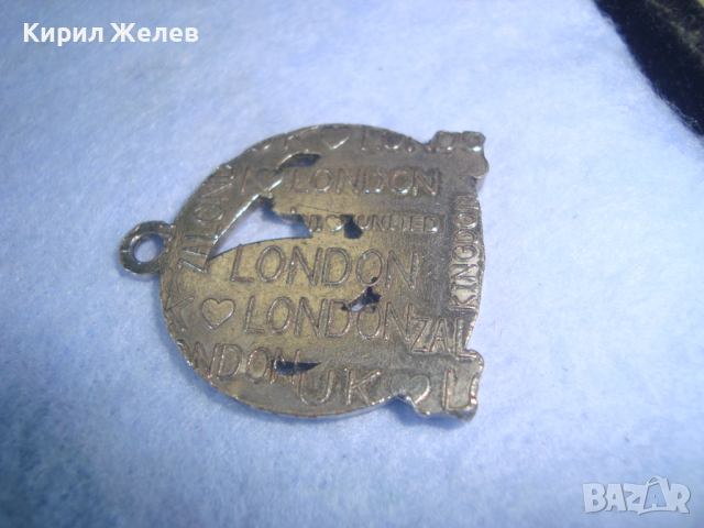 КРАСИВ АНГЛИЙСКИ СУВЕНИР МЕТАЛЕН КЛЮЧОДЪРЖАТЕЛ ВИСУЛКА ЛОНДОН ЗАБЕЛЕЖИТЕЛНОСТИ 14138, снимка 5 - Други - 36224519
