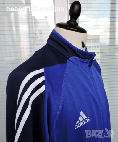 Adidas - оригинално мъжко синьо спортно горнище  размер XL , снимка 6 - Спортни дрехи, екипи - 47998571