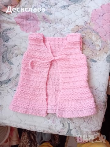 Бебешки плетени дрешки-нови