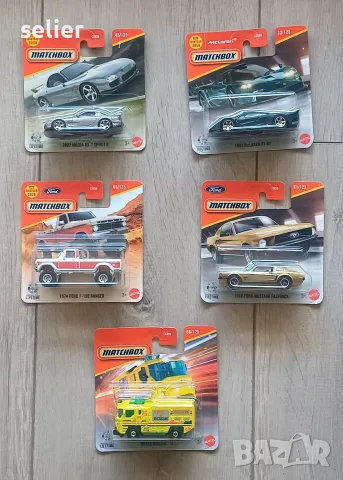 Предлагам 5 чисто нови колички на MATCHBOX (в кутии,неразпечатани) • 2002 Mazda RX-7 Spirit R    • Ц