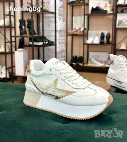 Дамски бели сникърси Liu Jo BF4039.   169.99 лв., снимка 3 - Маратонки - 51071732