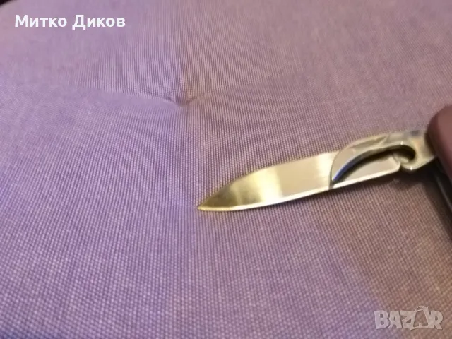 Ножче от соца 70-те години ново неизползвана марково на Rostfrei по поръчка на БАвиолинии Балкан 5 ч, снимка 6 - Ножове - 49305752