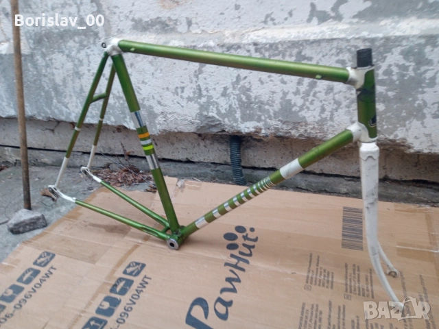 Ретро Шосеейна рамка с вилка