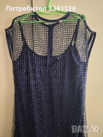 Нова рокля Amia С размер, снимка 5 - Рокли - 53582256