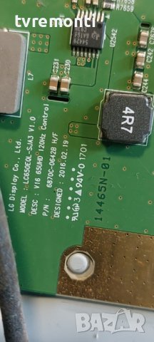 TCon BOARD ,6870C-0642B 6871L-4483F for SONY 65XD7504 for 65inc DISPLAY YD6S650CNG04B, снимка 2 - Части и Платки - 41939649
