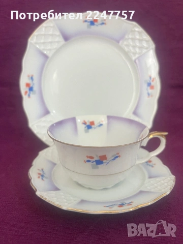 Античен троен сет Bavaria, снимка 9 - Сервизи - 52898633