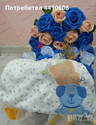 Ръчно изработен подарък за бебе , снимка 11 - Други - 53658221