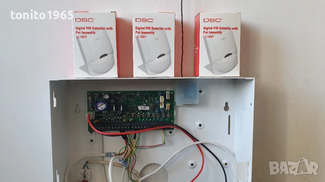 Сот комплект Paradox Spectra SP-65 с дистанционно у-е, снимка 3 - Други - 53798174