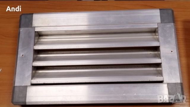 Алуминиев дифузьор / дифузер - решетка за въздуховод 2бр, снимка 13 - Климатици - 52908666