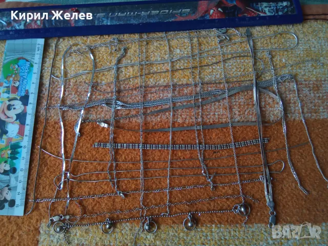100 грама сребърни накити за поправка за реставрация за части или за материал 50637, снимка 3 - Колиета, медальони, синджири - 50239335