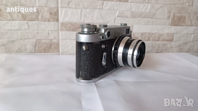 Стар механичен фотоапарат ФЕД 2 / FED 2 - Антика, снимка 3 - Антикварни и старинни предмети - 53163394