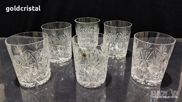  кристални чаши  за уиски , снимка 5 - Антикварни и старинни предмети - 48732068
