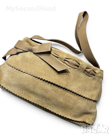 Furla vintage дамска чанта велур