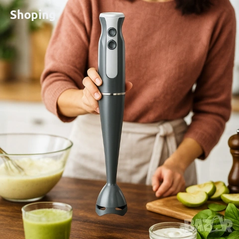 Пасатор SilverCrest - 350W с Турбо функция, снимка 2 - Чопъри и пасатори - 53194084