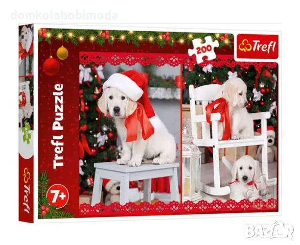  Коледен пъзел Trefl, Коледна вечер, 200 части, 48х34 см 