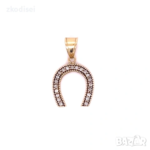 Златен медальон 1,10гр. 14кр. проба:585 модел:36361-1