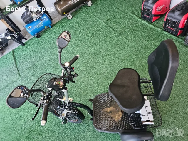 Електрическа триколка VOLT ELECTRIC A3 Traffic 750 Черна, снимка 4 - Мотоциклети и мототехника - 48884453