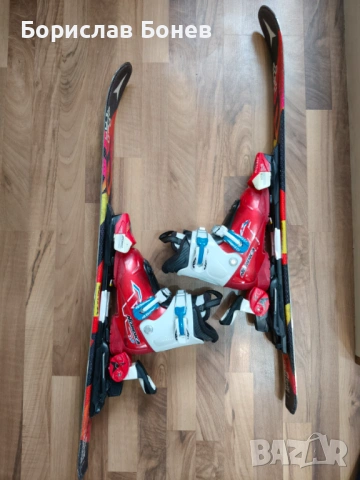 Детски ски комплект-карвинг ски Atomic Redster Marcel Hircher+ски обувки Nordica, снимка 2 - Зимни спортове - 53065124