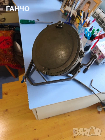 голям боен фар от танк, снимка 4 - Антикварни и старинни предмети - 53829114