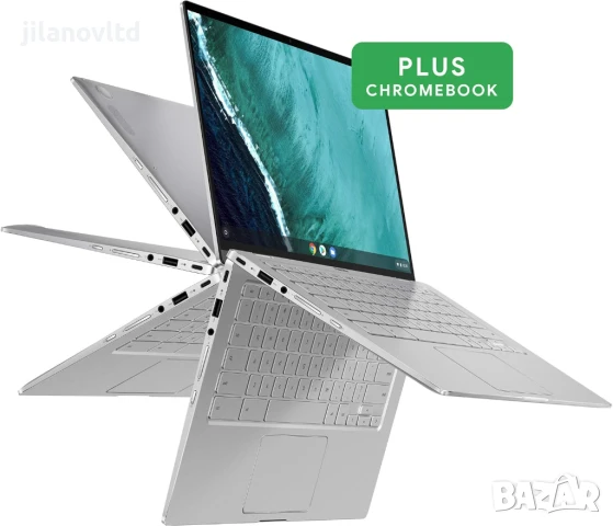 Лаптоп ASUS Chromebook Flip C434T i5-8200Y 8GB 64GB SSD ChromeOS, снимка 2 - Лаптопи за работа - 51237447