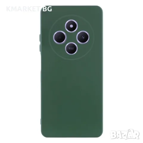 Силиконов кейс и Протектор iPaky матиран, За Honor Magic7 Lite, Тъмнозелен, снимка 1