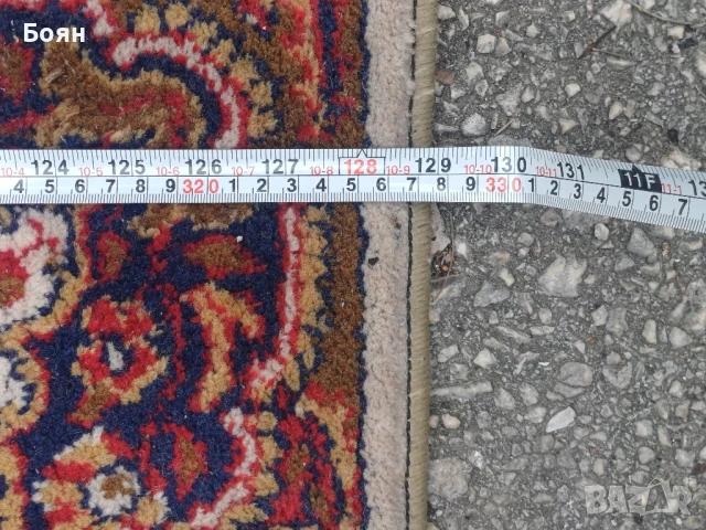 Персийски вълнен килим, снимка 3 - Килими - 51044656