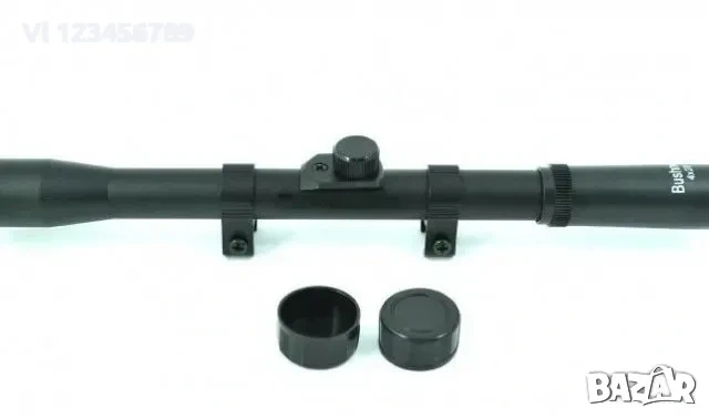 оптичен мерник Bushnell 4X20, снимка 3 - Оборудване и аксесоари за оръжия - 53817511