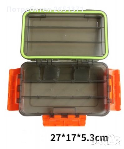 Кутия за аксесоари, непромокаема, снимка 2 - Такъми - 34726550