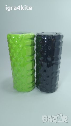 Foam Roller Larsen иновативна 2в1 без основа ролка за тренировки и йога, снимка 7 - Йога - 40769386